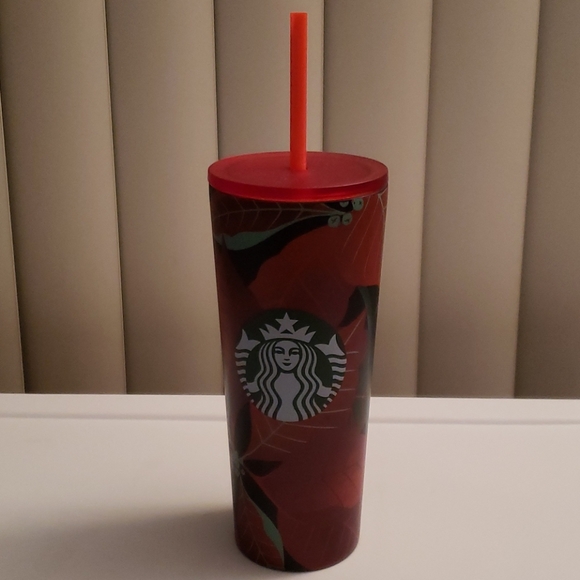 Starbucks Other - Starbucks Holiday 2020 Poinsettia Red Tumbler Cup